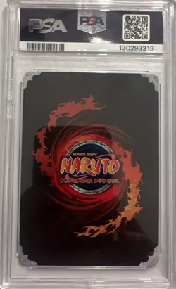 Naruto TCG CCG Naruto Uzumaki Foil Promo Card English Samurai PSA 6 - Image 2