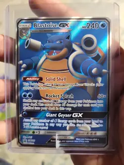 Blastoise GX SM189 Sun & Moon Black Star Promo Pokemon Card - Image 1