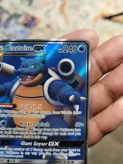 Blastoise GX SM189 Sun & Moon Black Star Promo Pokemon Card - Image 3