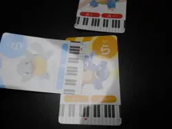 Pokemon Music Musical Note Card 2015 x3 Blastoise Evolutions #2628 - Image 5