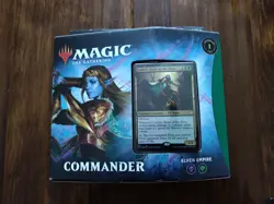 Magic the Gathering Kaldheim Commander Deck Elven Empire MGTK NEW SEALED - Image 1