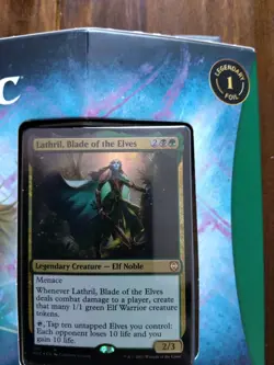 Magic the Gathering Kaldheim Commander Deck Elven Empire MGTK NEW SEALED - Image 2