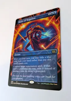Force Of Negation (Borderless Foil) | MTG Double Masters 2022 346 Near Mint Rare - Image 2