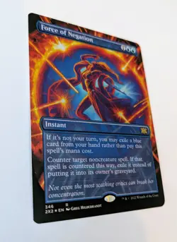 Force Of Negation (Borderless Foil) | MTG Double Masters 2022 346 Near Mint Rare - Image 3