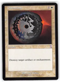 Disenchant *Common* Magic MtG x1 Timeshifted SP - Image 1
