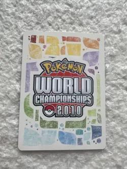 Pokemon Collector 2010 World Championship Pokemon Card 97/123 HP - Image 2