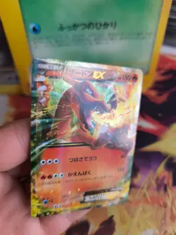 Pokemon Karte Card Holo Charizard Glurak XY Mega Battle Deck japanese NM+ - Image 2