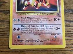 Pokemon Wotc Black Star Promo # 6 ARCANINE,,not played - Image 3