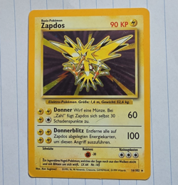 Pokemon Zapdos Base Set Holo Rare 16/102 German 1999 Wizards of the Coast Card - Image 1