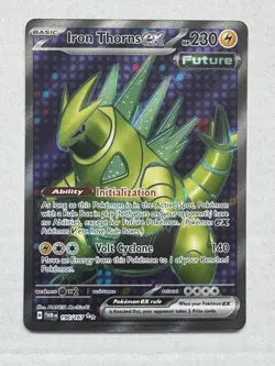 Pokemon TCG Iron Thorns 196/167 Paradox Rift Ultra Rare NM - Image 1