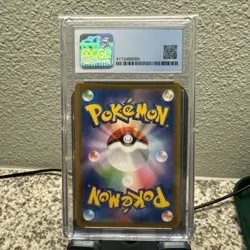 CGC Pristine 9.5 GEM MINT Japanese Pokemon 2021 Pikachu V 222/184 VMAX Climax - Image 2