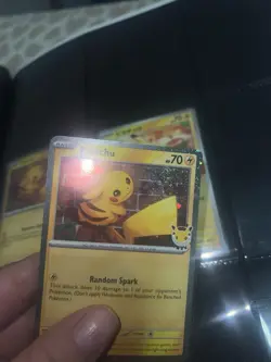 Pikachu 051/162 Stamped 2026 Pokemon Day Promo Heart Swirl - Image 4