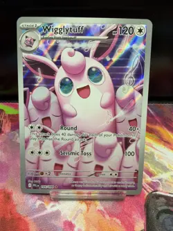 Wigglytuff 105/94 Phantasmal Flames Illustration Rare Pokemon TCG - Image 1