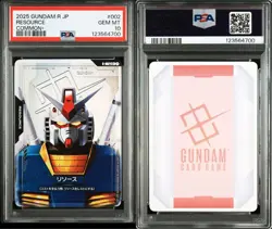 Gundam Resource 002 PSA10 Trading Card Gem Mint 10 Gundam Card Japanese - Image 1