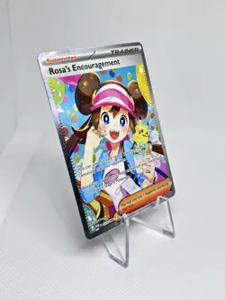Pokemon Rosa's Encouragement 123/088 Full Art Perfect Order SIR - Image 2