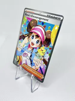 Pokemon Rosa's Encouragement 123/088 Full Art Perfect Order SIR - Image 3