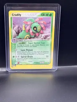 Pokemon TCG Cradily 3/100 Holo Rare Sandstorm Set HP - Image 1