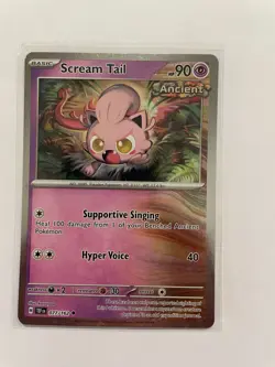 Pokemon Promos: Scream Tail Cosmo Holo 077/162 (Excellent Condition) - Image 1