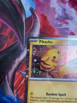 2026 Pokemon Day Pikachu 051/162 Stamped Promo DOUBLE SWIRL 🌀 🌀 NM 🔥 - Image 2