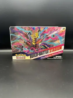 Pokemon Lost Origins Build & Battle Stadium Sealed 12 Booster Pack DENT See Pic 820650850721 - Image 1