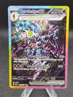 Ceruledge ex 147/131 Pokemon Prismatic Evolutions SIR - NM - Image 1