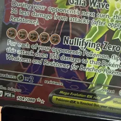 Pokemon Mega Zygarde EX 104/088 Ancient Origins Ultra Rare Full Art Holo EN - Image 3