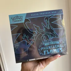 Phantasmal Flames ETB Sealed Mega Evolution Pokemon - Image 1