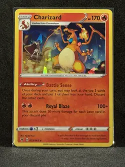 The Pokemon Company Charizard 025/185 Deck Exclusives Cracked Ice Holo 170 HP - Image 1