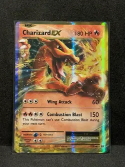 The Pokemon Company Charizard EX 12/108 Evolutions Ultra Rare Holo 180 HP - Image 1