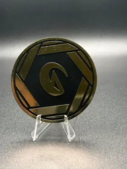 Pokemon TCG 151 Dragon Energy Gold Coin JUMBO - Gold - Image 1