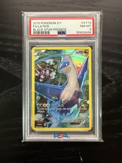 2015 Pokemon XY Latios XY79 Black Star Promo PSA 8 NM-MT - Image 1
