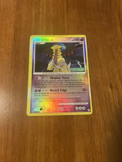 Pokemon TCG Giratina Reverse Holo 4/146 Platinum Stamped - Image 1