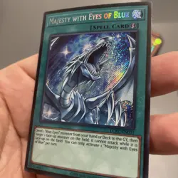 Majesty with Eyes of Blue LCKC-EN031 SECRET RARE Unlimited NM! +Bonus FREE SHIP! - Image 4