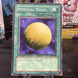 Mystical Moon LOB-094 The Legend of Blue Eyes White Dragon 1st Edition - Image 1