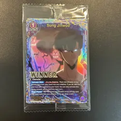 Union Arena Solo Leveling Sung Jinwoo WINNER UEPR/SLG-1-019 English Promo Sealed - Image 1