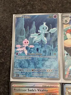 Pokemon TCG Card Lot Of 9 Cards White Flare Prismatic Frillish Dewott Promos - Image 2