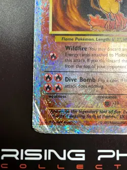 Rising Phoenix Pokemon - Moltres 30/110 Holo Reverse Legendary Poor Eng #2576 - Image 4