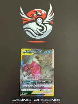 Rising Phoenix Pokemon - Mega Sableye & Tyranitar GX 126/236 Exc Ita #2225 - Image 1