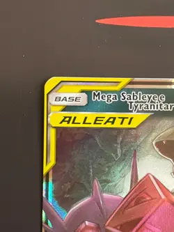 Rising Phoenix Pokemon - Mega Sableye & Tyranitar GX 126/236 Exc Ita #2225 - Image 2