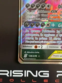 Rising Phoenix Pokemon - Mega Sableye & Tyranitar GX 126/236 Exc Ita #2225 - Image 4