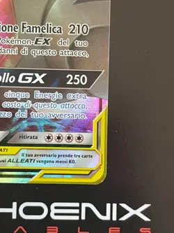 Rising Phoenix Pokemon - Mega Sableye & Tyranitar GX 126/236 Exc Ita #2225 - Image 5