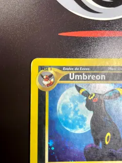Rising Phoenix Pokemon - Umbreon 13/75 Neo Discovery Holo Played Ita #2587 - Image 2