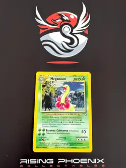 Rising Phoenix Pokemon - Meganium 11/111 Neo Genesis Holo MP Ita #2615 - Image 1