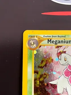 Rising Phoenix Pokemon - Meganium 10/111 Neo Genesis Holo MP Eng #2618 - Image 2