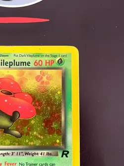 Rising Phoenix Pokemon - Dark Vileplume 13/82 Team Rocket Holo MP Eng #2620 - Image 3