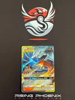 Rising Phoenix Pokemon - Reshiram & Charizard GX 20/214 Unbroken NM Ita #2187 - Image 1