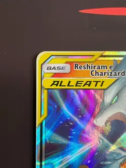 Rising Phoenix Pokemon - Reshiram & Charizard GX 20/214 Unbroken NM Ita #2187 - Image 2