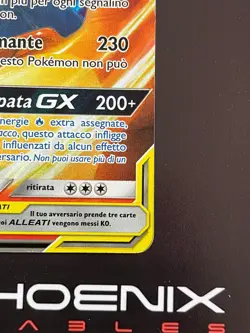 Rising Phoenix Pokemon - Reshiram & Charizard GX 20/214 Unbroken NM Ita #2187 - Image 5