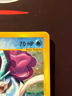Rising Phoenix Pokemon - Suicune H25/H32 Aquapolis Holo NM Eng #2445 - Image 3
