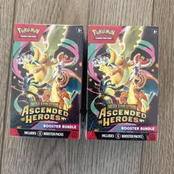 Pokemon Mega Evolution Ascended Heroes Booster Bundle Lot Of 2 IN HAND - Image 1